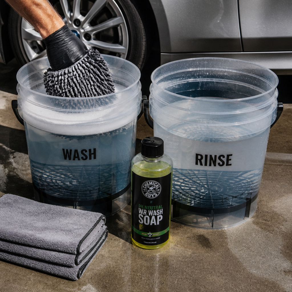supplies needed to detail a car at home