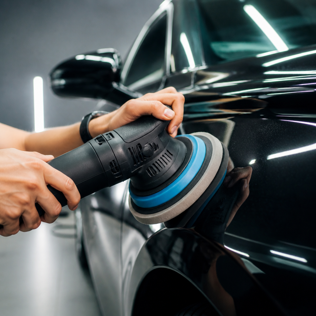 Professional car detailing at home
