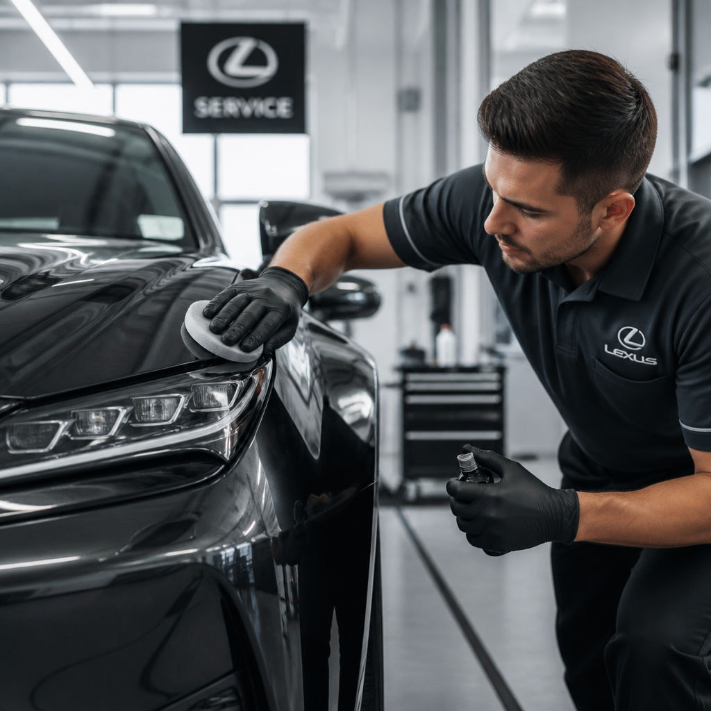 Car Detailing 시간 at a Dealership